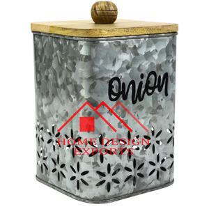 2025 Best Selling Galvanized Storage <b>Sugar</b> <b>Tea</b> <b>Sugar</b> <b>Canister</b> for Kitchen Use - Product Image 3