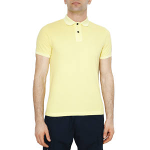 2024 Golf d'affaires à manches courtes pour hommes personnalisés pour polos vêtements de sport décontractés de coupe régulière avec conception de patchwork pour l'été - Product Image 3