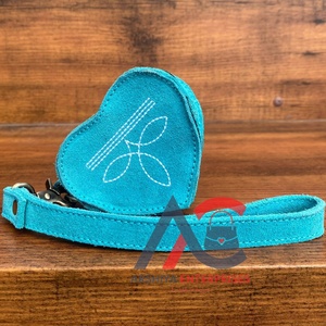 Design de mode botte point daim cuir fermeture éclair femmes Mini porte-monnaie en cuir véritable multi-fonctionnel poignet stockage sac d'argent - Product Image 1