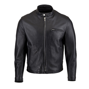 Chaqueta de moto de cuero a prueba de viento aprobada por CE para hombre, ropa deportiva duradera para todas las estaciones para montar, chaqueta de motorista - Product Image 1