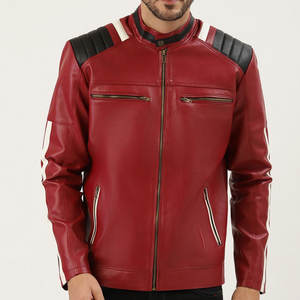 Fresh Article Chaqueta de cuero impermeable para hombre Mejor estilo Ropa de calle Chaqueta de cuero para hombre de buena calidad - Product Image 2