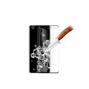 Netzy Premium SAFA Super PET Screen Protector for Samsung for Galaxy S21 Ultra Ultra Clear & Scratch Resistant Anti-Shock <b>TV</b> - Product Image 3