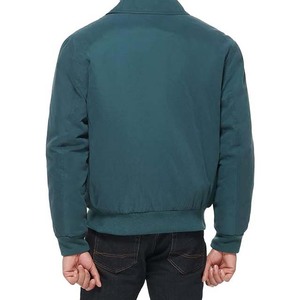 Chaquetas de hombre de calle principal de Pakistán, venta al por mayor, chaquetas estampadas de diseño OEM personalizadas baratas, chaquetas de bombardero de algodón y poliéster para hombre - Product Image 2