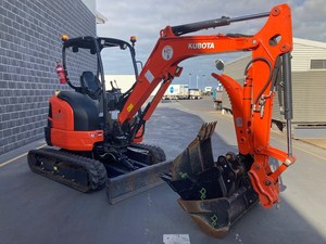 Excavadora Mini U35 de Segunda Mano, Usada, con Componentes KYB, Motor de 28 HP, Garantía de 3 Años, Radio de Giro Corto - Product Image 5