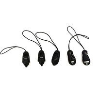 Hebilla de poliéster POM moldeada por inyección, negra, tipo mina, para cordón, tipo aviación, con función protectora para teléfono de mascotas, OEM/ODM