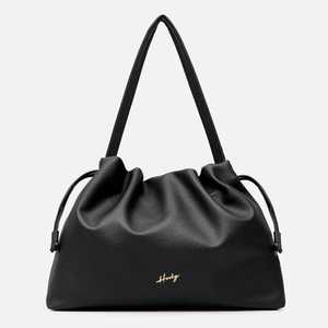 กระเป๋าถือสะพายไหล่ผู้หญิงแบบมีเชือกผูก รุ่นใหม่ล่าสุด สไตล์ถุงนุ่ม - Product Image 1