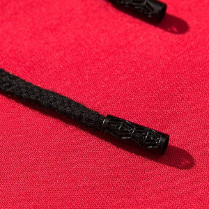 เสื้อมีฮู้ดพิมพ์ลายนูนผ้าฝ้าย100% มีฮู้ดผ้าเกล็ดปลาขนาดใหญ่พิมพ์โลโก้ได้ตามต้องการ - Product Image 5