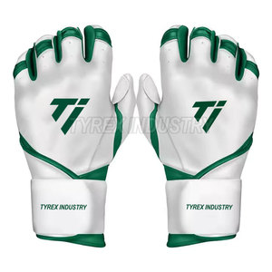 Gants de frappe de baseball Bruce Bolt Look, sensation cuir premium pour une adhérence solide à la batte. - Product Image 1