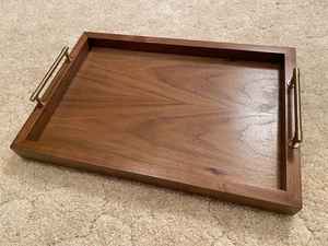 Plateau de service rond en bois durable, nouveau design, taille personnalisable, idéal pour la maison, les fêtes, les restaurants et les hôtels - Vente en gros, décoration - Product Image 3