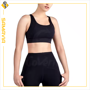 Sujetador deportivo de calidad asegurada de SAMAVIA, transpirable, sin costuras, soporte de yoga para gimnasio de alto impacto disponible en talla XL con servicio OEM/ODM - Product Image 4