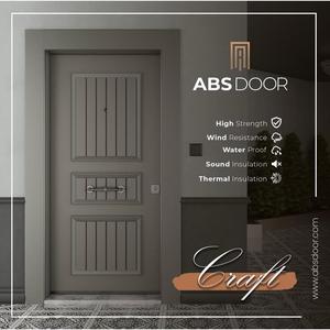 Puerta de Entrada de Acero de Alta Seguridad ABSDOOR FORTIVA, Hoteles en Turquía, Diseño Exterior Elegante y Seguro, Mejor Precio, Entrada Directa para Villas - Product Image 4