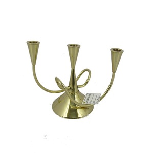 Traditional Modern New Design Menorah Candelabra <b>Chandelier</b> Polished Metal for Home Decoration New Arrivals - Product Image 1