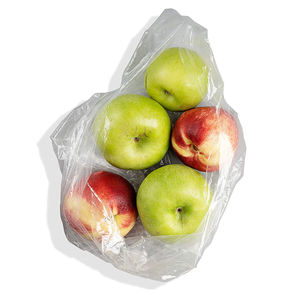 Manufacturer Custom Printed HDPE <b>Star</b> Seal Side Gusset Bag Supermarket Plastic Bags Fruit Vegetable Packaging Clear Produce Wrap - Product Image 3