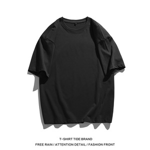 Camiseta transpirable para correr de gimnasio para hombre, camisetas de secado rápido 50% Algodón 50% poliéster, camiseta de alta calidad para hombre - Product Image 3