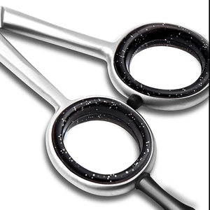 Ciseaux de coiffeur en acier inoxydable de qualité industrielle Ciseaux de salon réglables super pointus Repose-doigt Caractéristique Ciseaux de beauté - Product Image 3