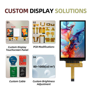 <span class=keywords><strong>3.5</strong></span> inch <span class=keywords><strong>TFT</strong></span> LCD hiển thị 320x480 Độ phân giải st7365 điều khiển 4-wire SPI mô-đun giao diện với 12-Pin kết nối - Product Image 5