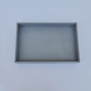 Placa de almacenamiento organizadora de bandeja de cuero PU para suministros de Hotel y restaurante - Product Image 4