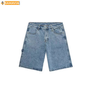 Pantalones cortos de algodón para hombre SAMAVIA High Street Style hechos de 100 por ciento de algodón para comodidad y moda - Product Image 1