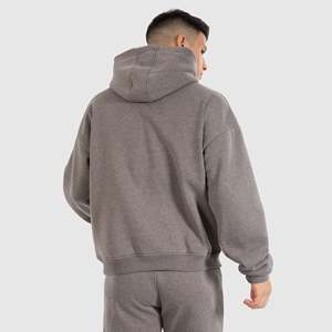 Sudadera con Capucha Oversize de Corte Holgado para Hombre, Personalizada OEM, con Bordado, Parche, Aplique, Pedrería, Estampado en Relieve, Forro Polar de Invierno - Product Image 2