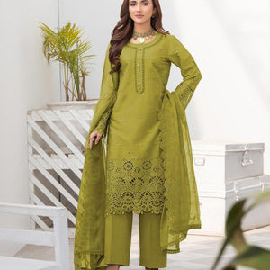 Offre Spéciale robes décontractées de qualité supérieure du Pakistan broderie lourde prête à l'emploi vêtements indiens et pakistanais femmes grande taille adultes - Product Image 2