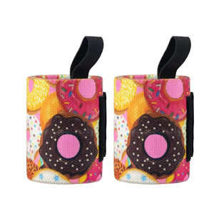 Top Trending Elastic Fitness Wraps Soporte Colores personalizados Muñequeras transpirables Venta al por mayor Muñequeras para levantamiento de pesas - Product Image 6