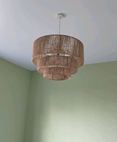 Vente en gros abat-jour en jute style rustique abat-jour tissé à la main plafonnier pour la décoration de restaurant fabriqué à partir du Vietnam fournisseur