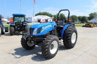 Tracteur agricole New Holland Workmaster 50, 4 roues motrices, 60 CV, automatique