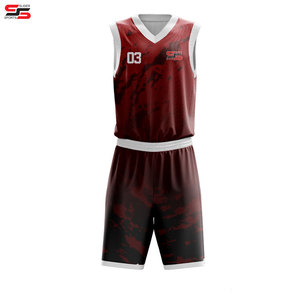 Design personnalisé Logo maillot de basket-ball unisexe broderie sublimation gris uniforme de basket-ball Kit complet - Product Image 4