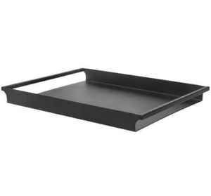 ถาดเสริฟทรงสี่เหลี่ยมผืนผ้าหรูหราวัสดุเหล็กอเนกประสงค์ใช้สำหรับพิซซ่าขนมขบเคี้ยวใช้ในบ้านดีไซน์ทันสมัยล่าสุด - Product Image 3