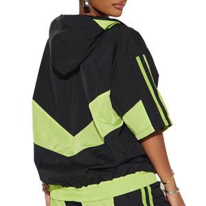 Ensembles de survêtement coupe-vent personnalisés pour femmes Ensembles de short coupe-vent de style unique pour femmes 2026 - Product Image 6