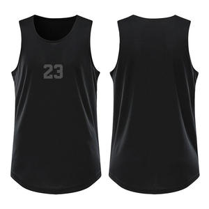Débardeurs de sport séchage rapide 100% polyester gym fitness vêtements d'entraînement hommes débardeur personnalisé pour hommes - Product Image 1