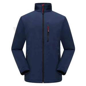 Chaqueta cortavientos unisex, ligera, impermeable, transpirable, para invierno, con capucha, acolchada, personalizada, de lona, talla grande, hecha por VALVA - Product Image 1