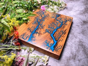 Tabla de cortar de madera natural para servir y preparar alimentos Tabla de cortar de madera Rectángulo - Product Image 4