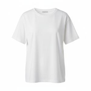 Camiseta de Mujer con Cuello Redondo, Corte Casual, Tejido Suave y Transpirable, Cómoda para Uso Diario, Diseño Elegante, Ideal para Viajes y Trabajo - Product Image 3