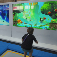 Equipo de Juego Interactivo e Inmersivo Personalizado para Parques de Trampolín, Entrenamiento Deportivo Infantil y Centros de Juegos Interiores