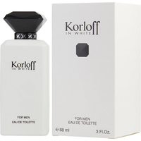 Korloff 88ml Eau de Toilette de Luxe Parfum Frais Pour Homme en Blanc France Usage Quotidien