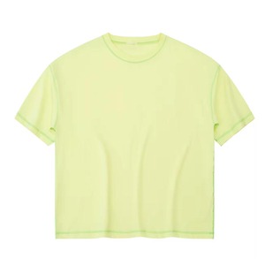 Camisetas unisex con costuras térmicas, venta al por mayor, precio barato, camiseta de peso pesado, camiseta de gran tamaño con impresión personalizada y pantalla DTF - Product Image 3
