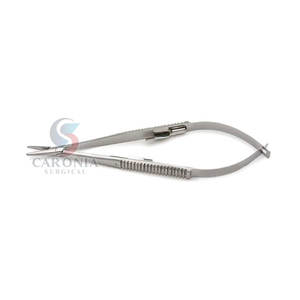 Castroviejo 140mm Porte-aiguille en acier inoxydable Vente directe d'usine Fabriqué au Pakistan - Product Image 5