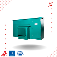 Transformateur monté sur socle 630 kVA 10 kV pour installation souterraine disponible pour les parcs communautaires