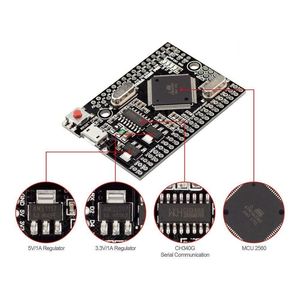 Carte de développement Mega2560 Pro ATmega2560-16AU avec USB CH340G pour Arduino - Product Image 5