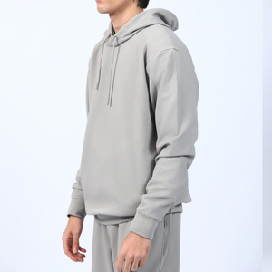 Conjunto Deportivo de Dos Piezas para Mujer, Color Gris Claro, con Estampado de Diamantes de Imitación, Sudadera con Capucha y Pantalones de Chándal, Estilo Casual Urbano, Felpa Suave y Cómoda - Product Image 4