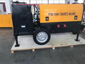 Saidy nhỏ Trailer CLC khối Bảng điều chỉnh tường bọt khối bê tông Máy làm - Product Image 2