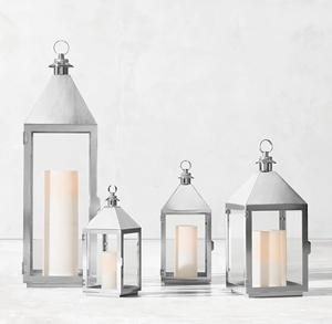 Hot Sale Luxury Metal Glass <b>Candlestick</b> <b>Holder</b> with Handles Handmade Home Garden Decorative Lanterns - Product Image 3