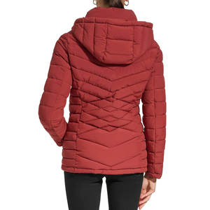 Chaqueta acolchada de burbujas de PU para mujer de alta calidad para chaqueta de lona acolchada de palangre de invierno - Product Image 4