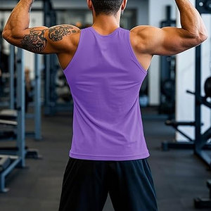 Camiseta sin mangas de moda para hombre, camisa sin mangas informal a la moda, ropa de verano para exteriores, estilo callejero cómodo - Product Image 2