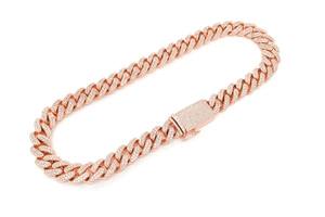 Somptueux collier de diamants en argent sterling cultivé en laboratoire E couleur coupe brillante VVS2 clarté mariage de femmes étincelantes de haute qualité - Product Image 5