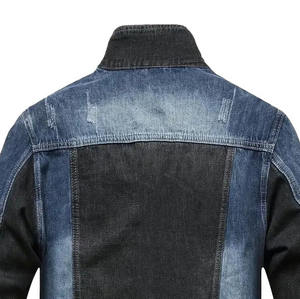 Nouvelle mode de vestes en jean couleur unie décontractée pour hommes vestes en jean du Pakistan veste en jean personnalisée pour hommes - Product Image 3