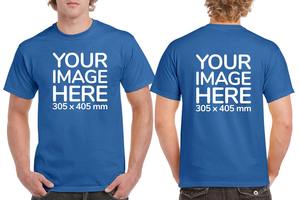 เสื้อยืดผ้าฝ้ายออร์แกนิค 100% ดีไซน์มินิมอล เนื้อผ้านุ่มลื่น ลายจุดทันสมัย น้ำหนัก 200 กรัม - Product Image 4