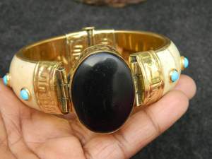 กำไลข้อมือทำมือจากกระดูกธรรมชาติ ยั่งยืน ดั้งเดิม สำหรับผู้หญิง - Product Image 4