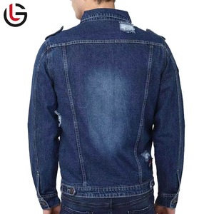 Veste en jean d'hiver pour hommes, respirante, 100 % coton, avec logo personnalisé, haute qualité, imperméable, écologique, pour l'extérieur, vente en gros - Product Image 3